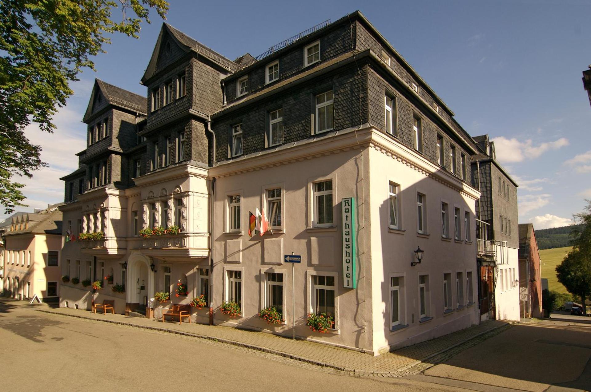 Rathaushotels Oberwiesenthal All Inclusive Zewnętrze zdjęcie